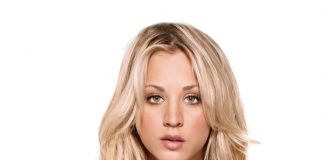 Kaley Cuoco Getting Topless