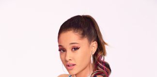 Ariana Grande Breasts Pops Out Of Her Bikini