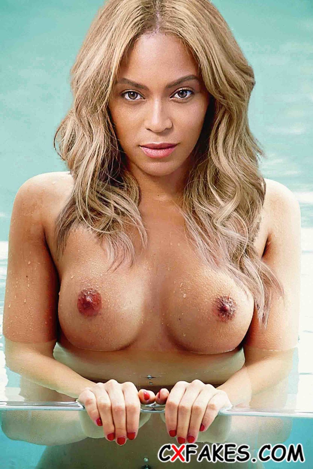 Beyonce Topless Photo Leaked CXFAKES