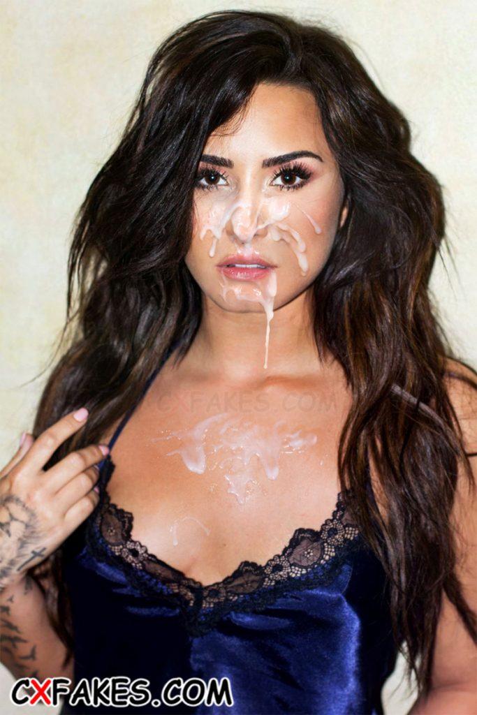 Demi Lovato Cum Tribute Porn (2)