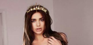 Dua Lipa Posing Naked