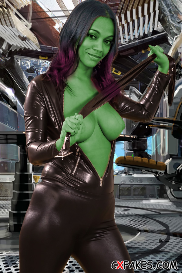 Gamora Nude Porn Fakes