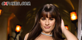 Lea Michele Nude Outtake Photo