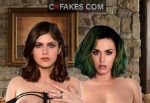 Alexandra Daddario And Katy Perry Lesbian Porn Fakes