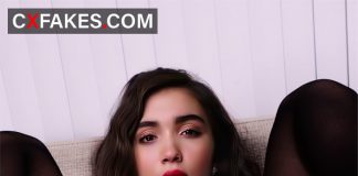 Rowan Blanchard No Panties Upskirt Nude Pussy Expose