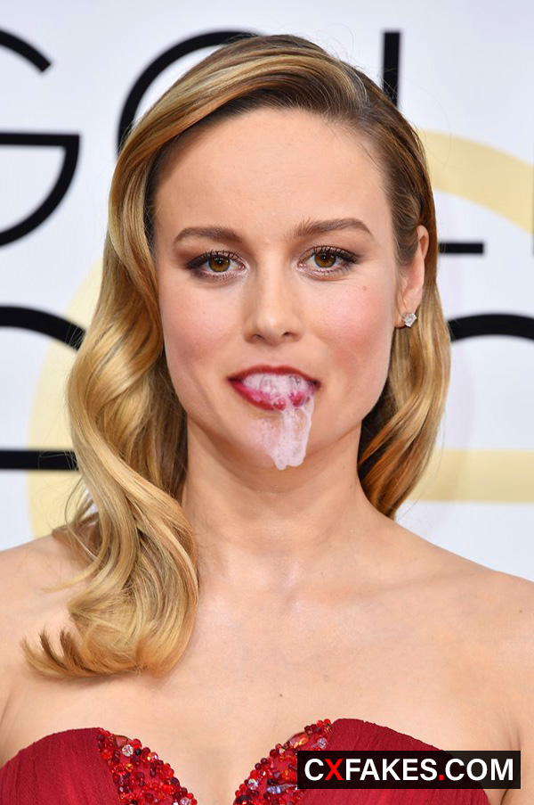 Brie Larson Facial Porn
