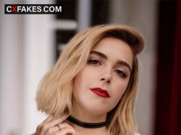 Kiernan Shipka Posing Topless