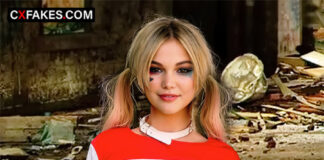 Olivia Holt Nude Harley Quinn