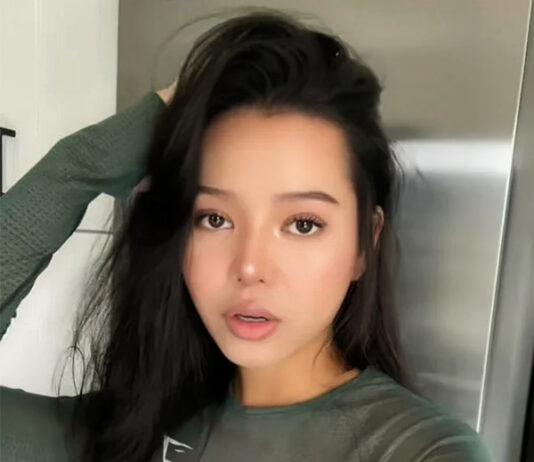 Bella Poarch Nipples In A See Through Top