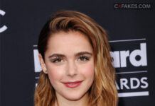 Kiernan Shipka Shows Her Nipples In A See Thru Top