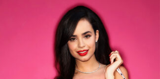 Sofia Carson Nip Slip