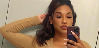 Candice Patton Nipples In A See Thru Top
