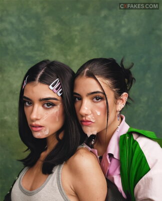 D'Amelio Sisters Cum Tributes CXFAKES