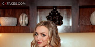 Peyton List Sexy Tryon Lingerie