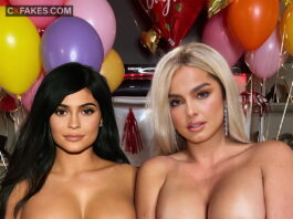 Kylie Jenner & Addison Rae Lesbian Porn
