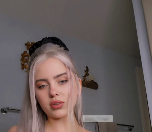 Billie Eilish Dildo Titty Fucking Porn Video